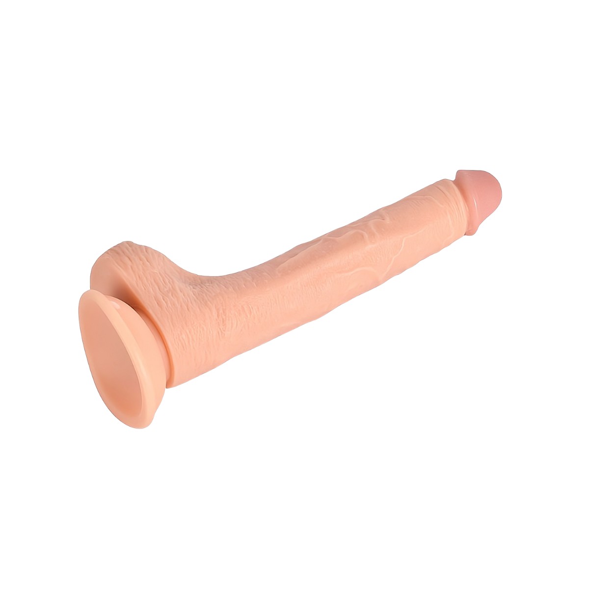 Prótese Peniana em PVC com Glande Definida, Escroto e Ventosa - Vscnovelty Ultra Realistic 11" | 21 x 4,7 cm - 5
