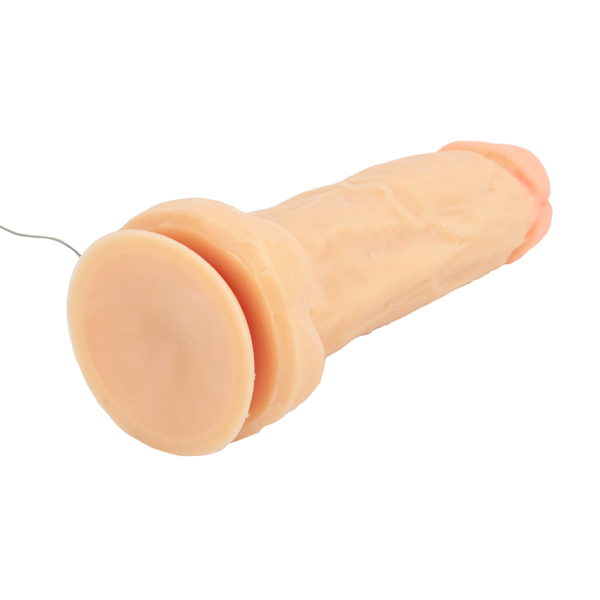 Prótese Peniana Realística com Glande Definida, Veias, Escroto e Ventosa com Multivelocidade - Magic Sexy | 16 x 5,2 cm | Disponível em 2 Cores - 14
