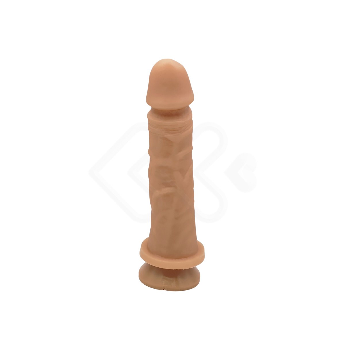 Prótese Peniana Realística com Glande Definida, Veias Salientes e Ventosa na Base - Sexy Fantasy Pura Luxúria | 16,4 x 3,6 cm - 3