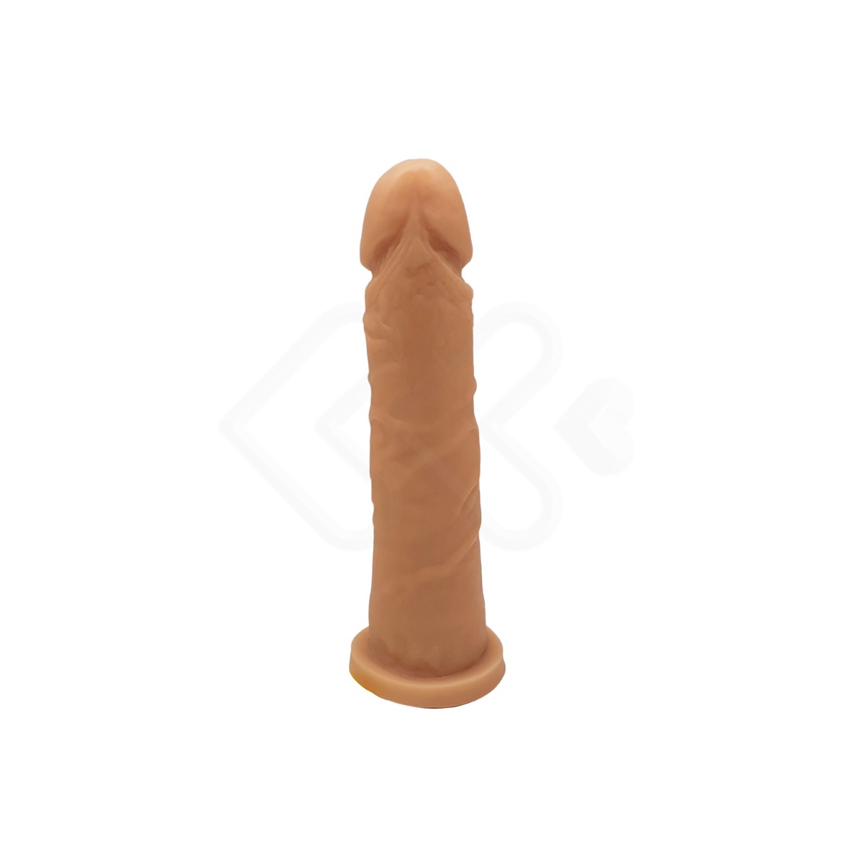 Prótese Peniana Realística em PVC Atóxico com Base Achatada - Pura Luxúria | 16,8 x 3,6 cm | Disponível em 4 Cores - 5