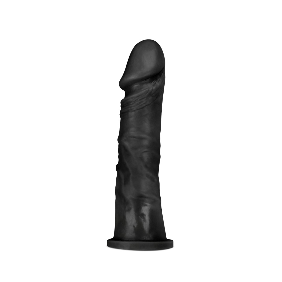 Prótese Peniana Realística em PVC Atóxico com Base Achatada - Pura Luxúria | 16,8 x 3,6 cm | Disponível em 4 Cores - 3