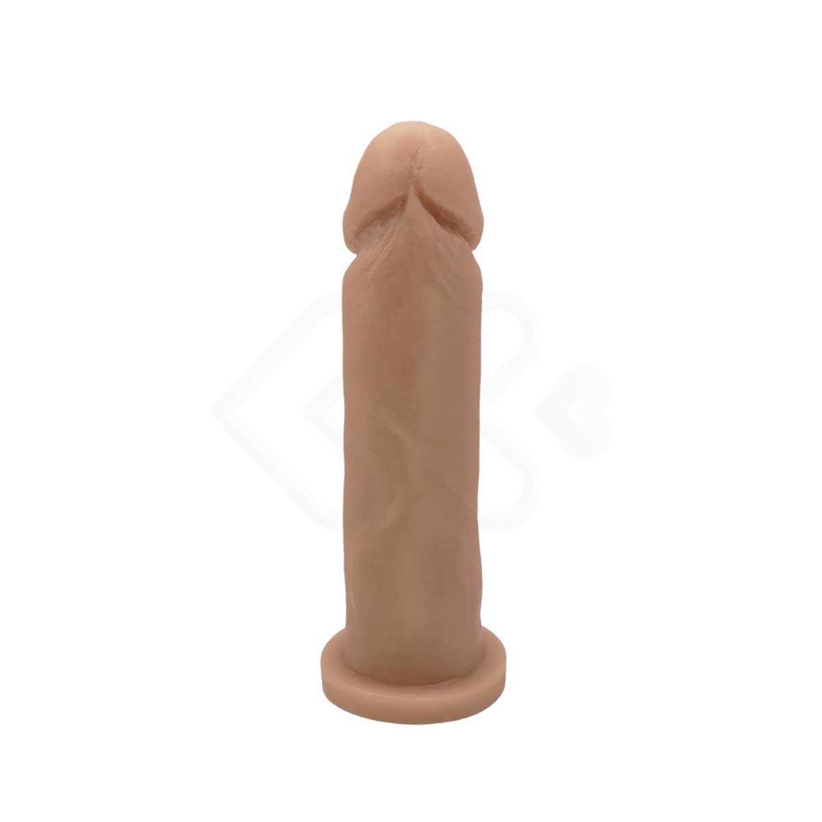 Prótese Peniana Realística em PVC Atóxico com Glande Definida, Leves Texturas de Veias e Base Achatada - Pura Luxúria | 16 x 3,9 cm - 3