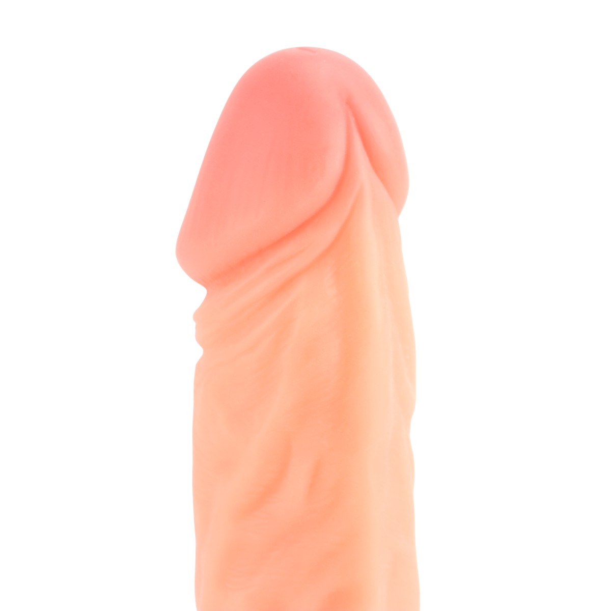 Prótese Peniana Realística em PVC com Glande Definida, Escroto e Ventosa - Lance's Cock 7.5" | 14,4 x 3,7 cm - 6