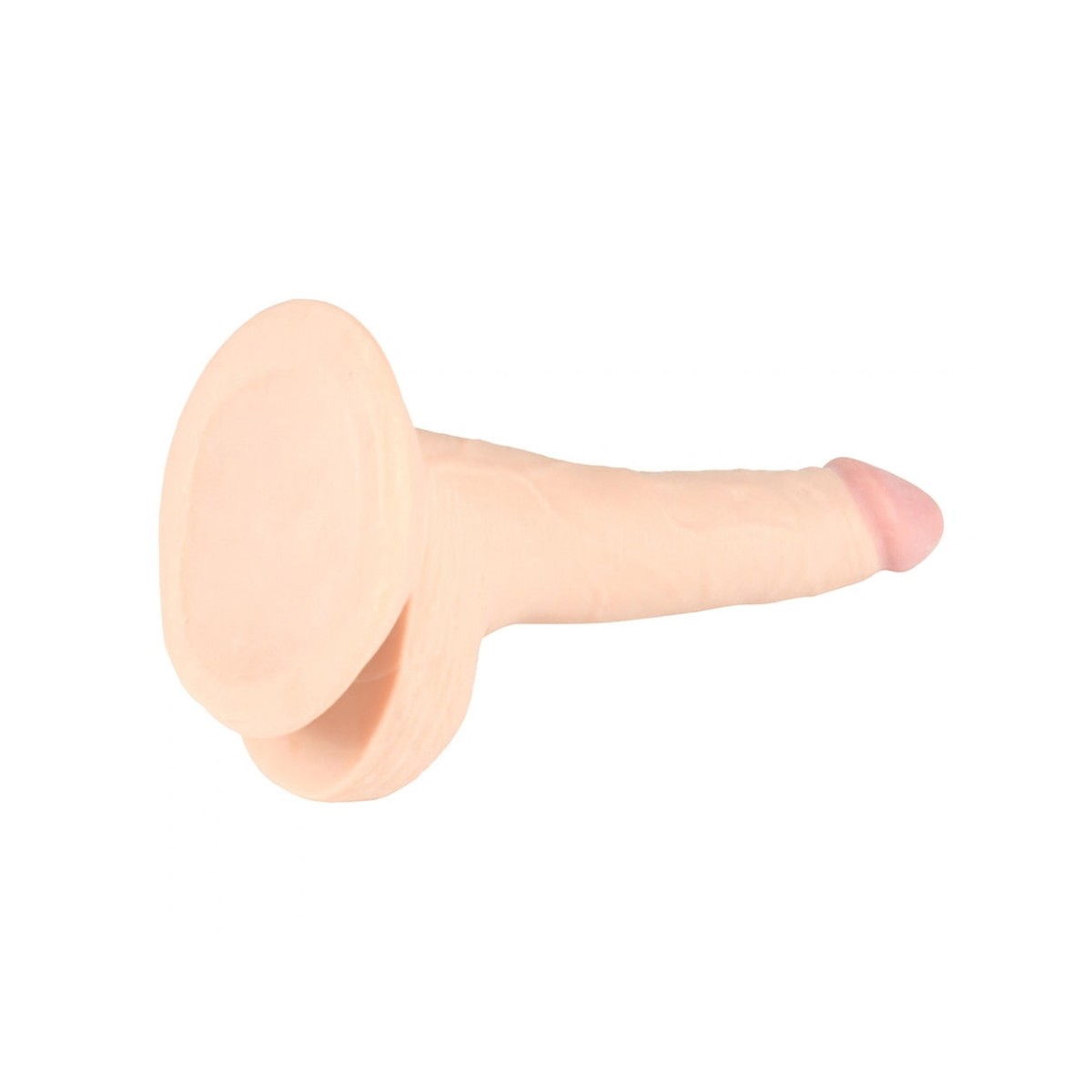 Prótese Peniana Realístico com Glande, Escroto e Ventosa - Lifelike Realistic Dildo | 13 x 3,2 cm - 6