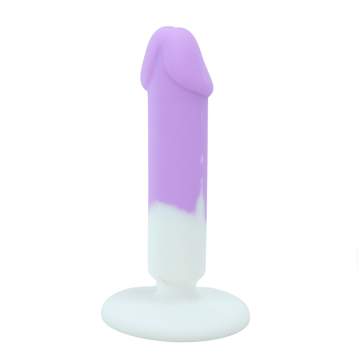 Prótese Peniana em Silicone Atóxico com Glande Definida e Base Ventosa Ampla - Sexy Import | 13,4 x 3,5 cm | Disponível em 2 Cores - 5