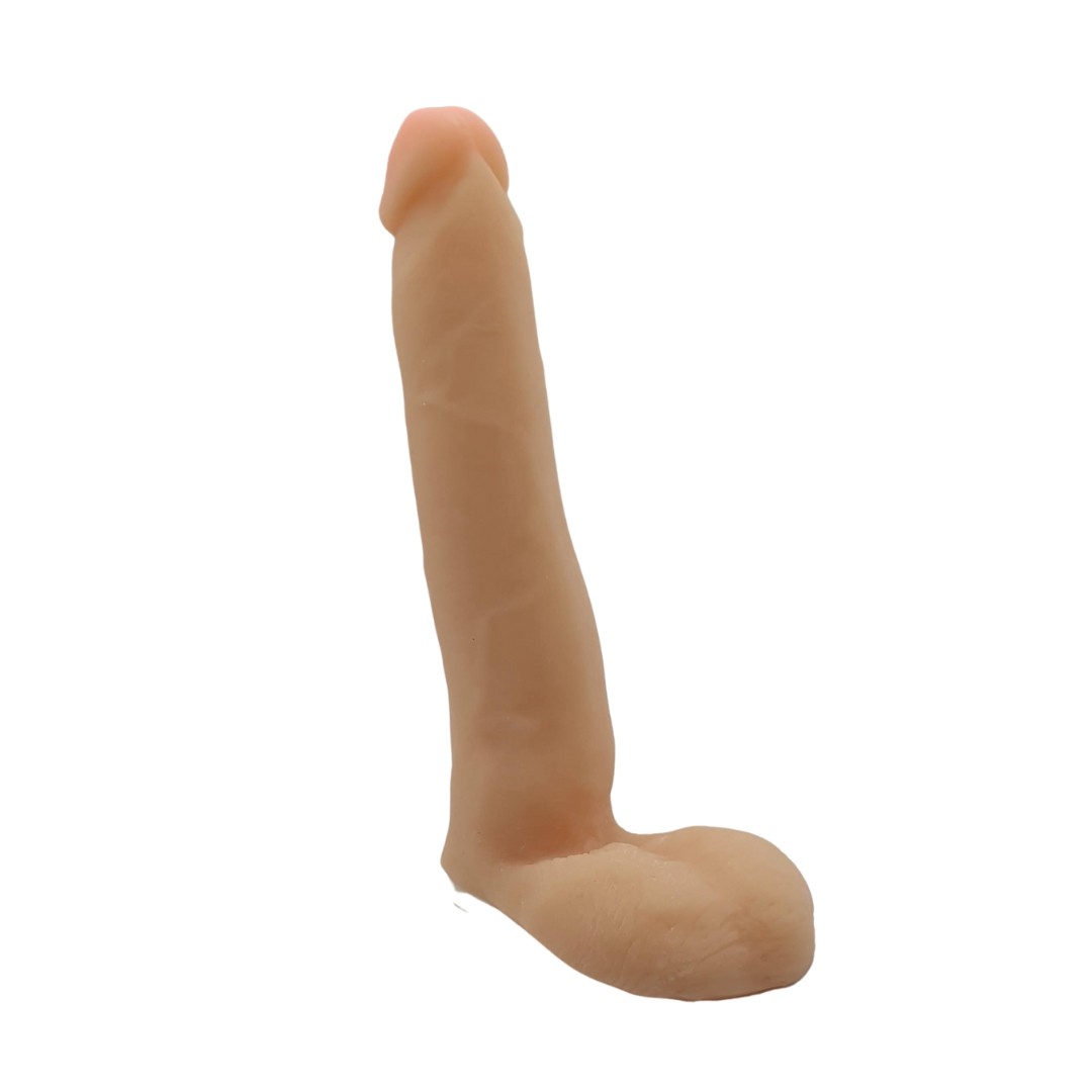 Prótese Peniana em TPR com Glande, Veias, Escroto, Vértebras e Encaixe para Cinta Peniana - Magic Sexy | Disponível em 3 Cores - 5