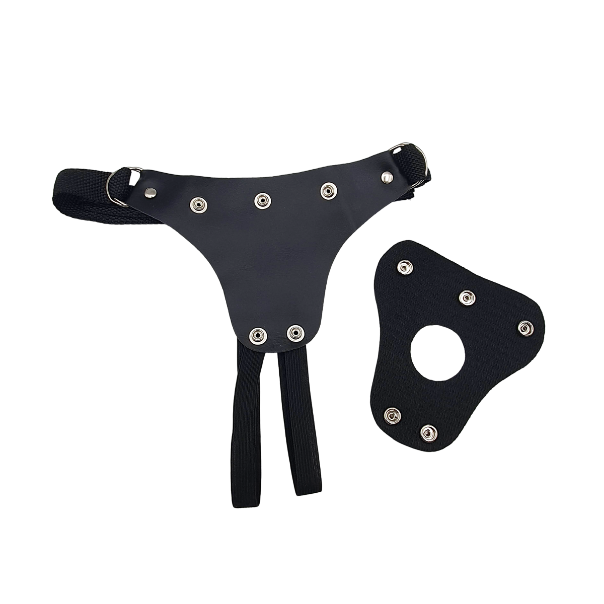 Prótese Realística em Cyberskin com Vértebra e Cinta Peniana Ajustável - CyberDildo 8 | 15,5 x 3,7 cm - 4