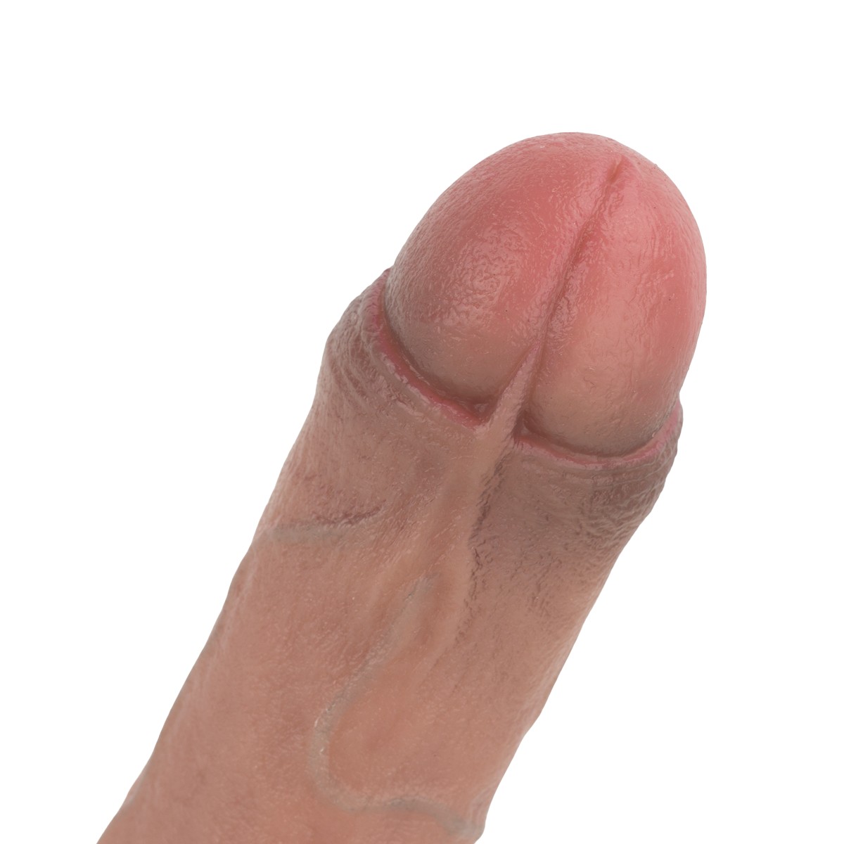 Prótese Peniana Realística em Silicone com Prepúcio Parcialmente Cobrindo a Glande, Escroto, 10 Modos de Vibrações e Recarregável - LoveToy Real Softee 10.5" Long | 20,5 x 4,1 cm - 7