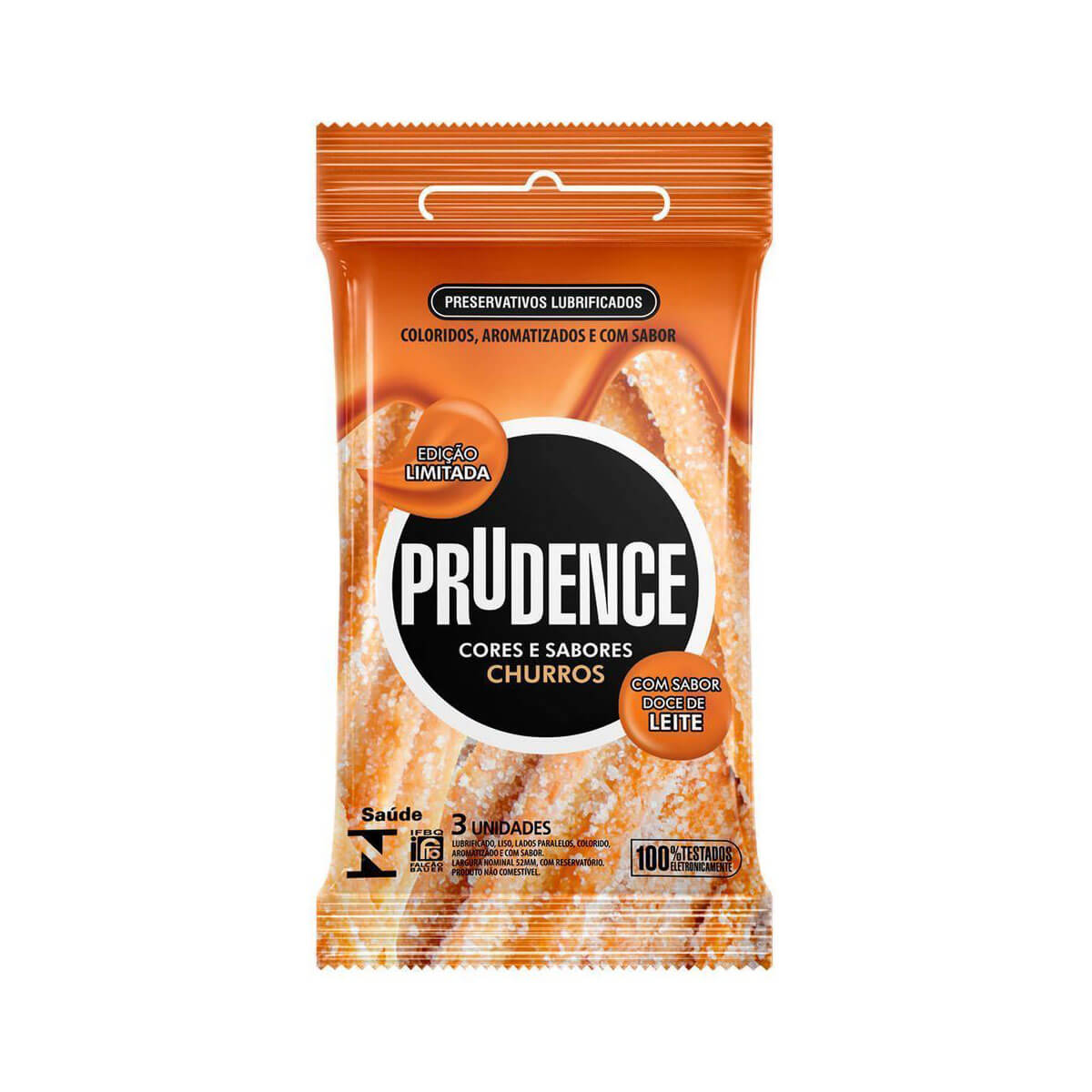 Preservativo com Aroma, Cor e Sabor de Verdade - Prudence Cores e Sabores | 3 Unidades | Disponível em 12 Sabores - 2
