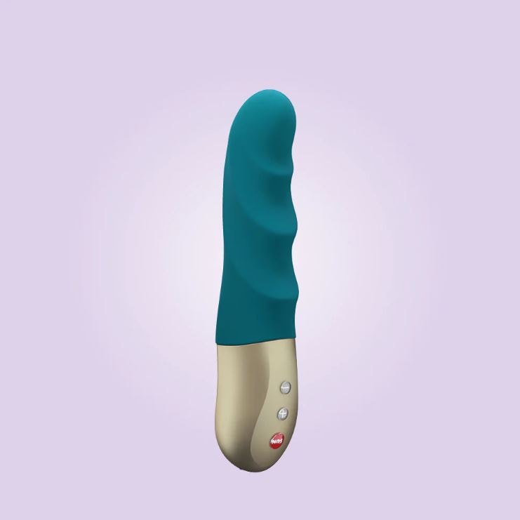 Pulsador Estimulador Recarregável em Silicone com 3 Ritmos de Pulsação e 5 Velocidades - Fun Factory Stronic Petite | 10,8 x 3,7 cm | Disponível em 2 Cores - 2