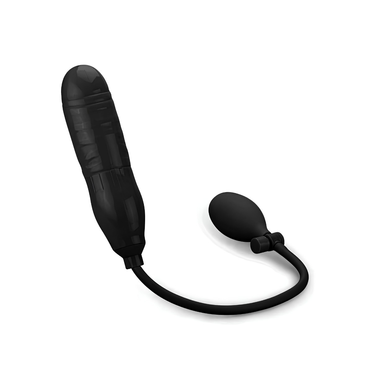 Prótese Peniana Realística Inflável com Pera de Bombeamento e Válvula de Descompressão - Pumpn Play Dong | Disponível em 2 Cores - 3
