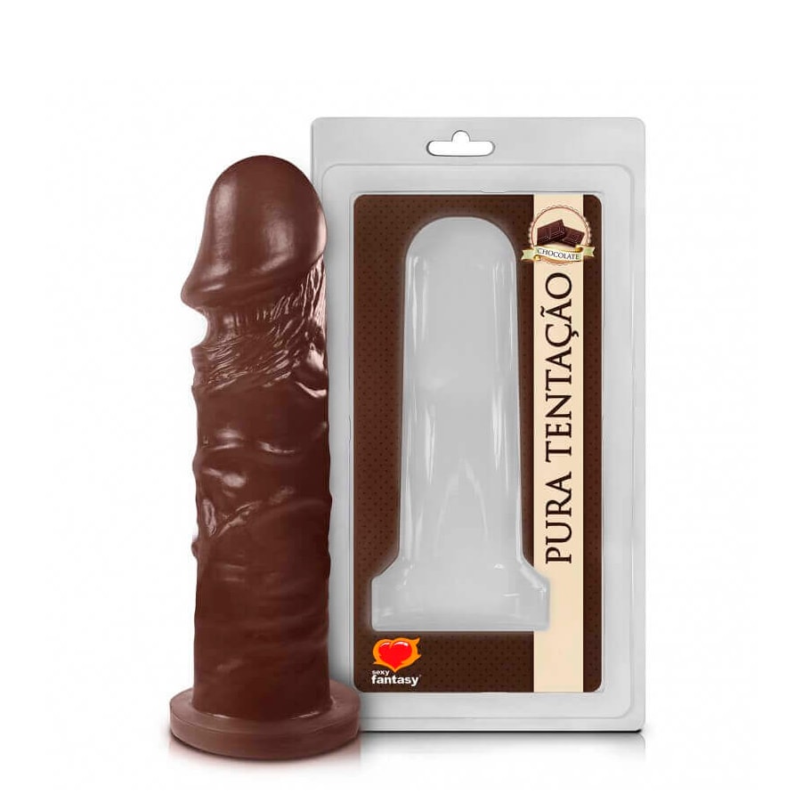 Prótese Realística com Aroma - Sexy Fantasy Pura Tentação | 14 x 3,8 cm | Disponível em 3 Aromas - 6