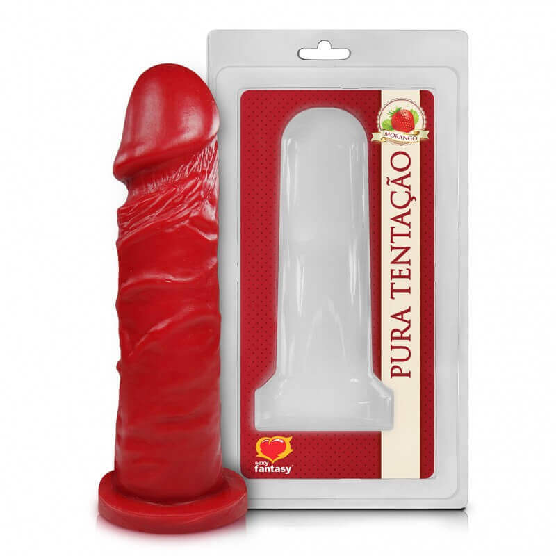 Prótese Realística com Aroma - Sexy Fantasy Pura Tentação | 14 x 3,8 cm | Disponível em 3 Aromas - 3