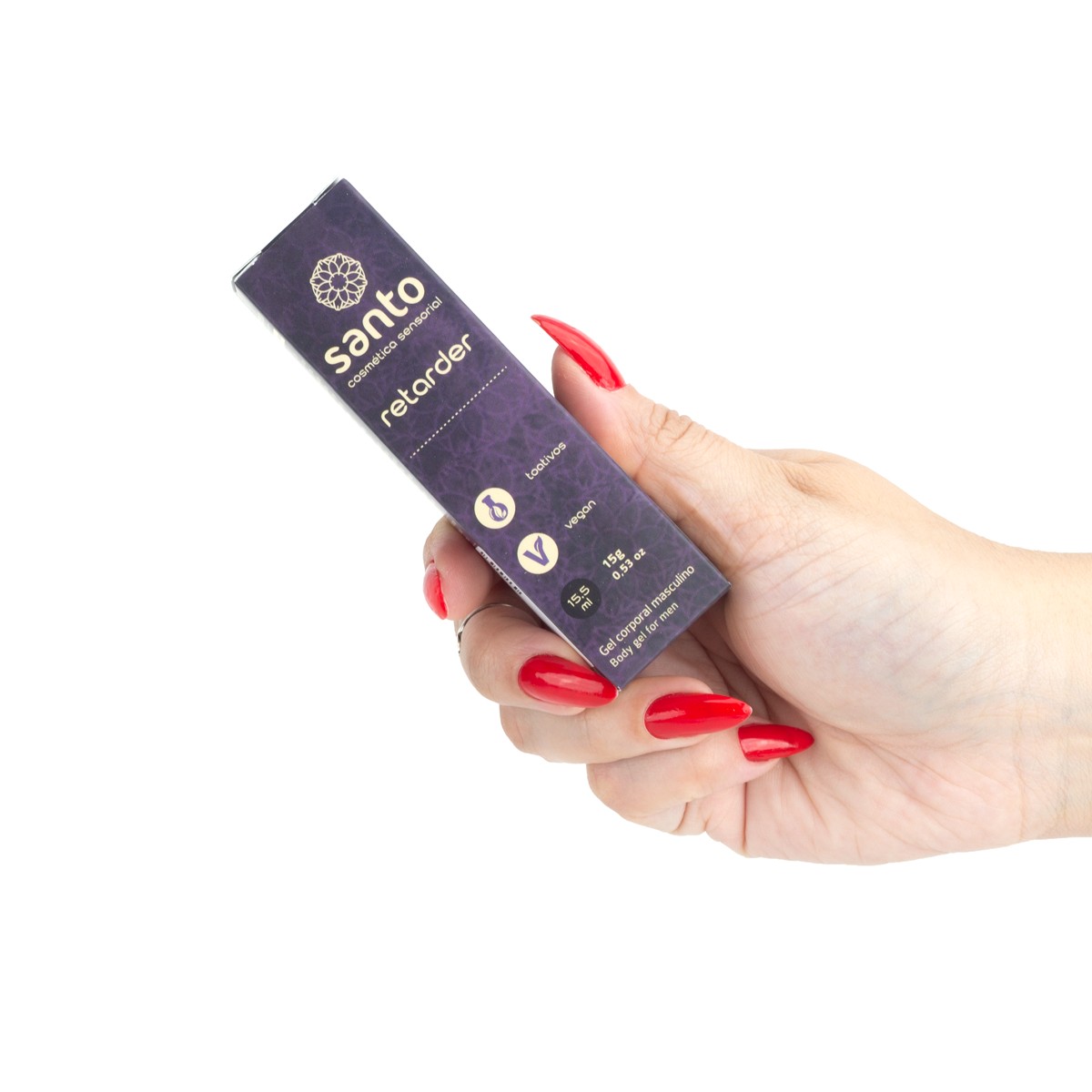 Gel Retardante de Ejaculação e Prolongador de Ereção - Santo Cosméticos Funcionais Retarder | 15g - 4
