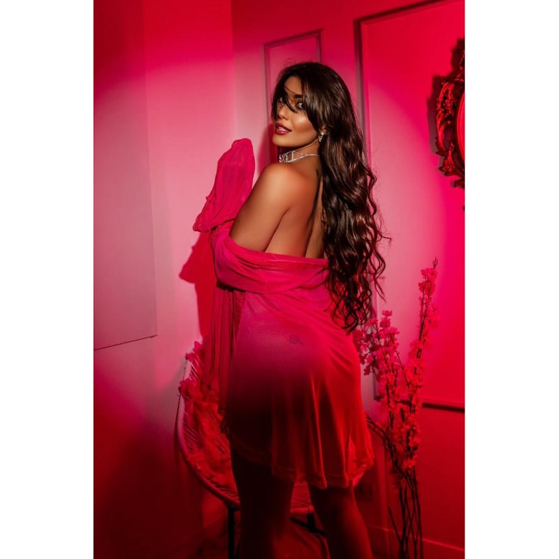 Robe em Tule com Detalhes em Renda - Exclusiva Lingerie | Disponível em 2 Cores e 4 Tamanhos - 4