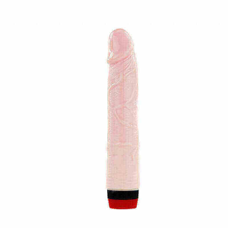 Rockin Dong - Prótese com Glande Definida, Veias e Vibração Multivelocidade - 18,7 x 3,5 cm - 2