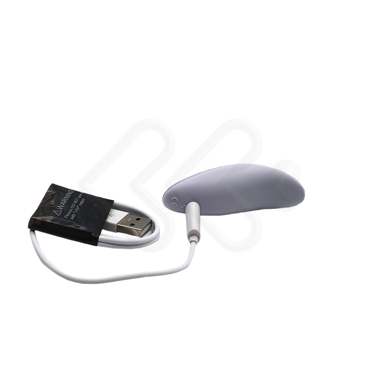 Vibrador de Casal em Silicone com Controle Recarregável e 9 Modos de Vibração - S-Hande Mermaid RCT - 10 x 4,6 cm | Disponível em 2 Cores - 9