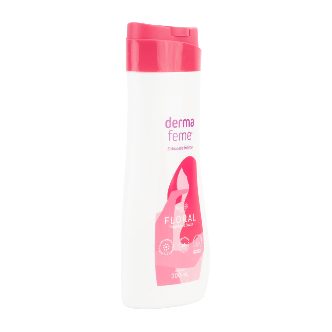 Sabonete Íntimo Diário com Fragrância Suave - Dermafeme | 200 ml | Disponível em 3 Aromas - 3