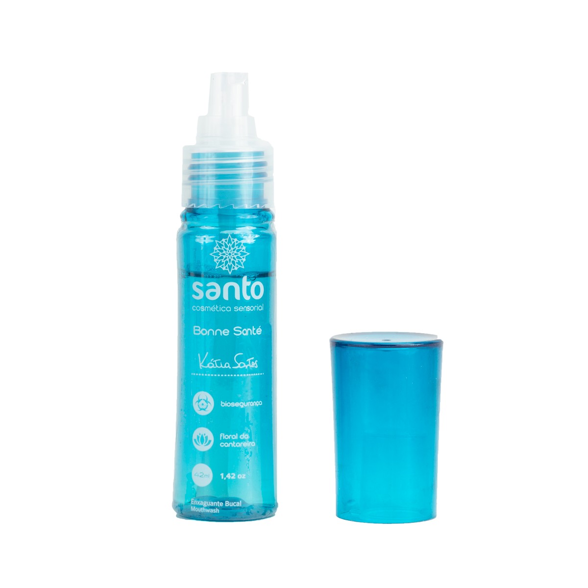Enxaguante Bucal para o Sexo Com Biotecnologia e Prata Ativa - Santo Cosméticos Funcionais Bonne Santé | 42ml - 3