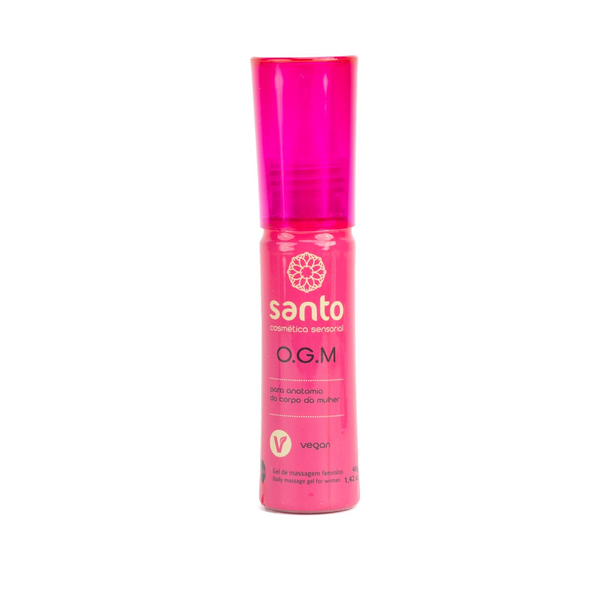 Gel Excitante Feminino com Fórmula Vegana e Fitoativos - Santo Funcionais O.G.M (Orgasm) | 40 g - 2