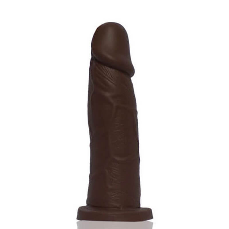 Prótese Realística em Forma de Pênis Ereto com Veias Salientes, Glande Definida e Base Achatada - Sensual Import | 13 x 3,7 cm | Disponível em 3 Cores - 7
