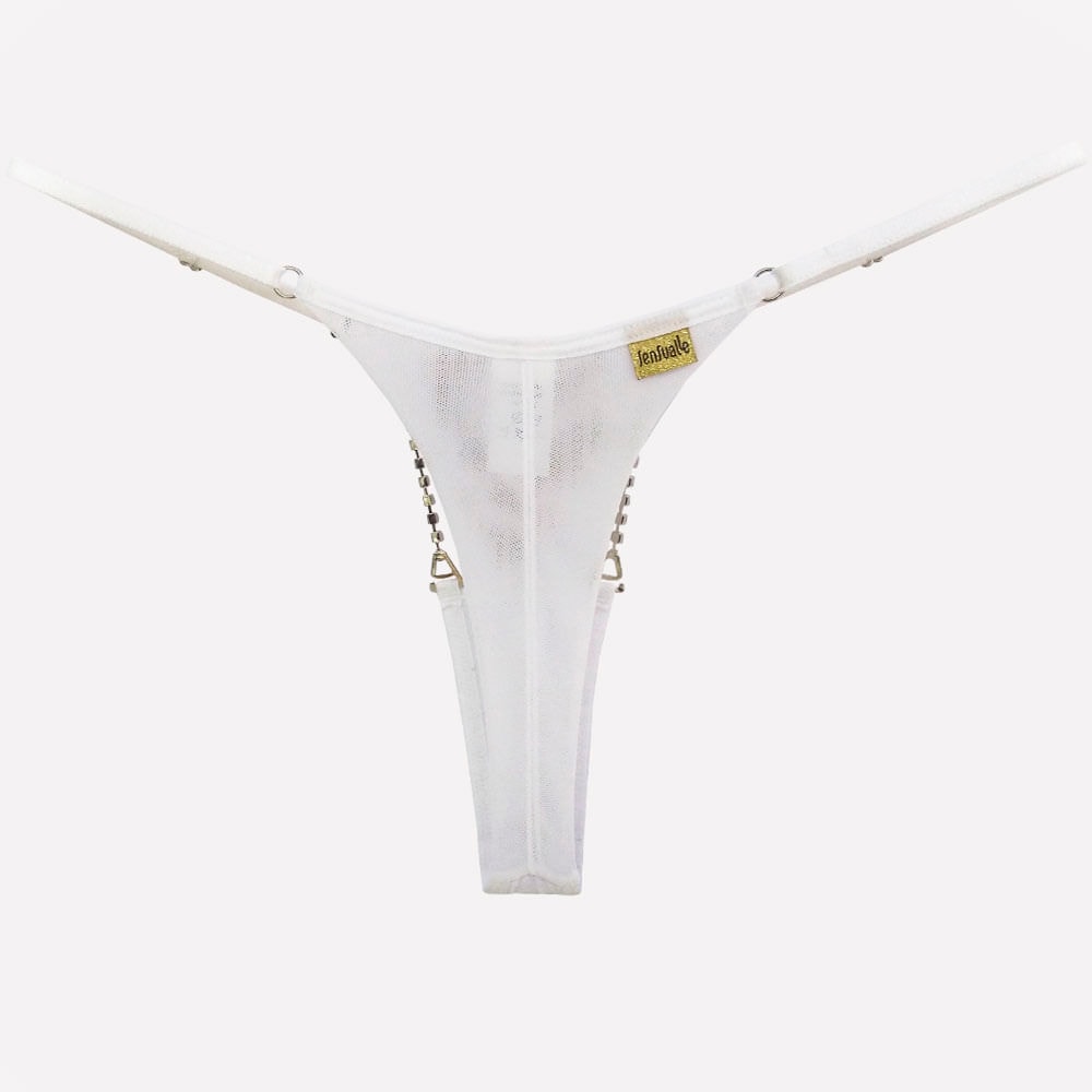 Calcinha Fio Dental Chic - Sensualle Lingerie | Tamanho Único | Disponível em 3 Cores - 4