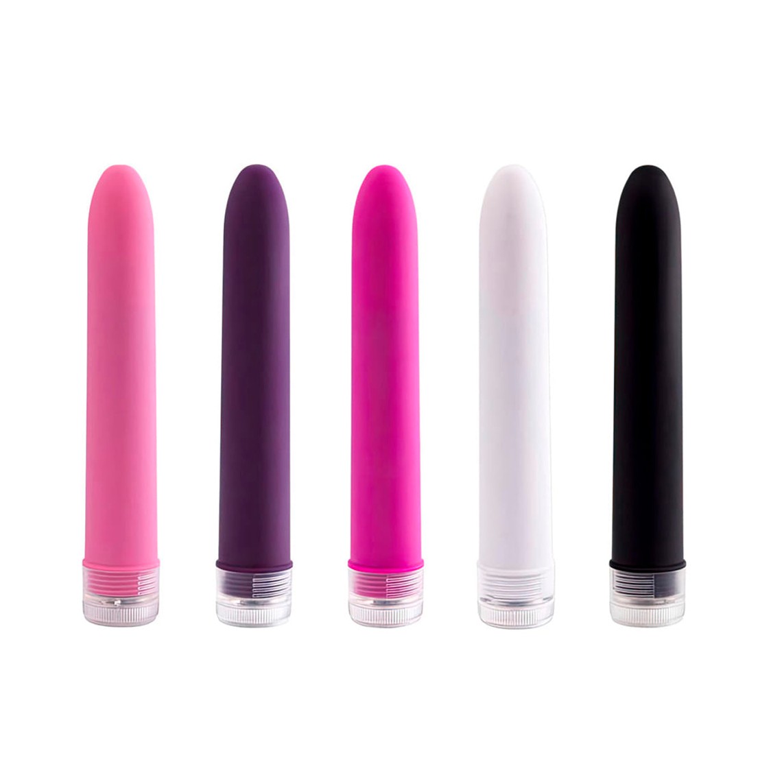 Vibrador Personal com Textura Aveludada e Vibração Multivelocidade - Seu Vibro | 15,2 x 2,7 cm | Disponível em 5 Cores - 1