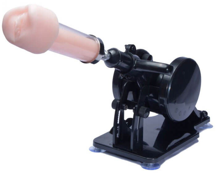 Sex Machine Robo Fuk - Máquina do Sexo com Pênis e Vagina em Cyberskin e Vibrador Personal - 3