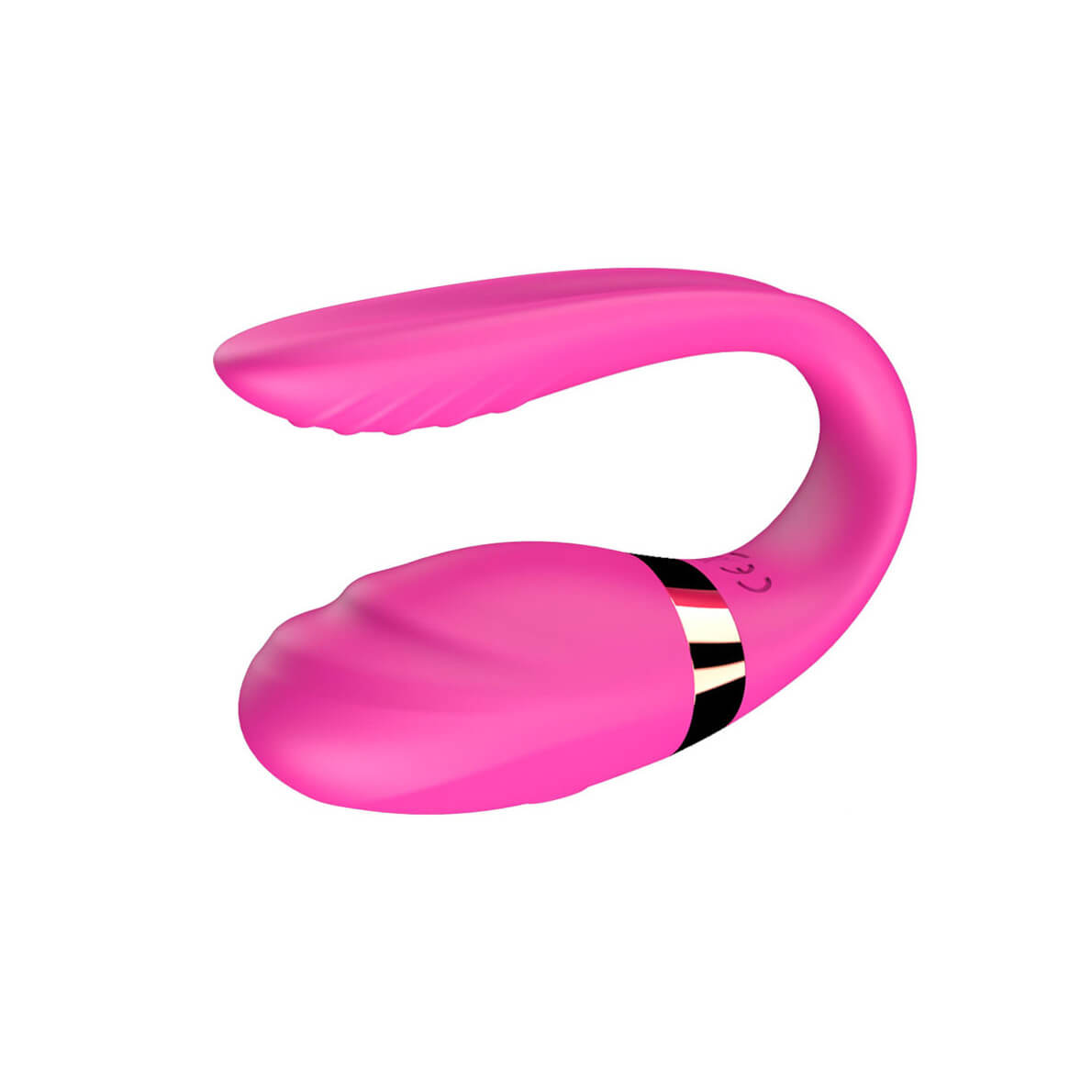 Vibrador para Casal Recarregável em Silicone com 7 Modos de Vibração e Controle Sem Fio - Dibe Sex Massage Anna | 8,3 x 2,2 cm - 5