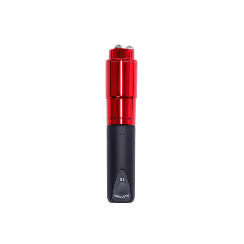 Sex Pointer - Vibrador Estimulador de Clítoris com 3 Esferas em Metal e 10 Modos de Vibração - 12,8 x 2,6 cm | Cor: Vermelho - 2