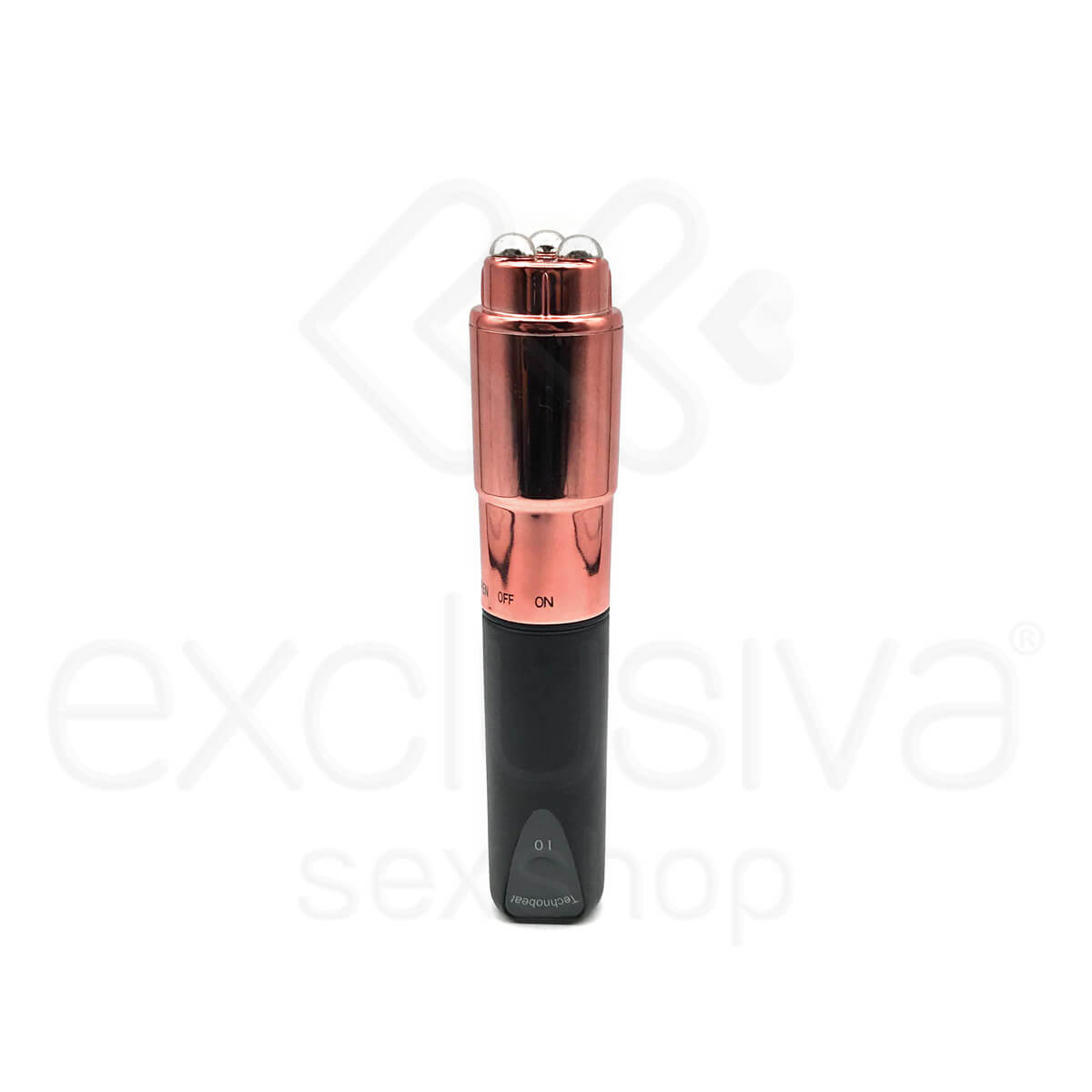 Vibrador Estimulador de Clítoris com 3 Esferas em Metal e 10 Modos de Vibração - Sex Pointer | 12,8 x 2,6 cm - 2