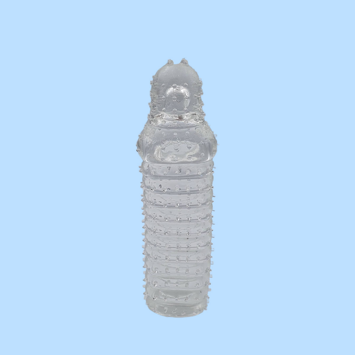 Capa Peniana em Silicone com Cerdas Massageadoras e Glande Preenchida - Sexy Fantasy | 12,5 x 2 cm - 2
