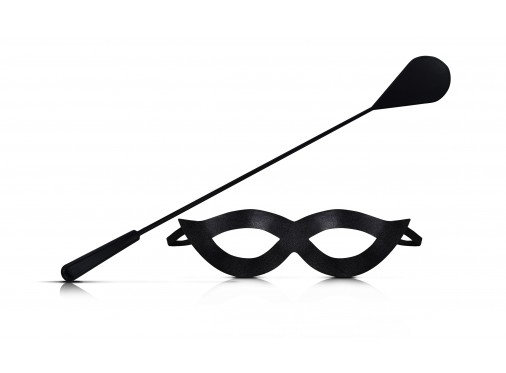 Kit com Máscara e Chibata com Forma de Gota - Sexy Fantasy - 1