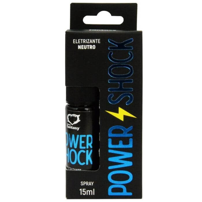 Spray Eletrizante Beijável com Sabor - Sexy Fantasy Power Shock - 15 ml | Disponível em 4 Sabores - 5