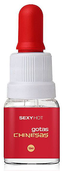 Gotas Comestíveis que Esquentam e Esfriam - Sexy Hot Gotas Chinesas - 10 ml - 2