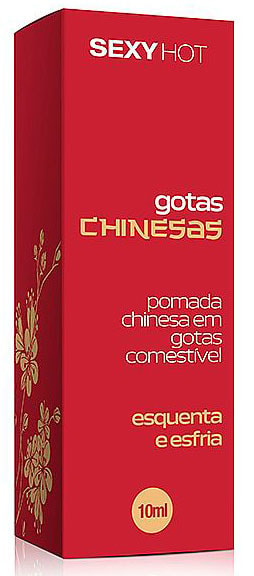 Gotas Comestíveis que Esquentam e Esfriam - Sexy Hot Gotas Chinesas - 10 ml - 3