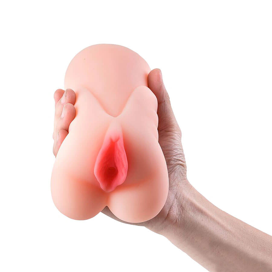 Masturbador Masculino em Cyberskin com Formato de Vagina - Sexy Import 4D | 14,6 x 7,7 cm - 7