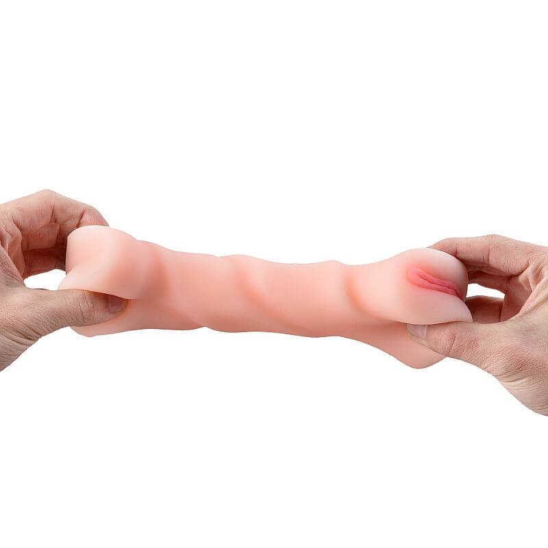 Masturbador Masculino em 4D com Formato de Vagina em Cyberskin - Sexy Import Super Real | 12 x 5,2 cm - 6