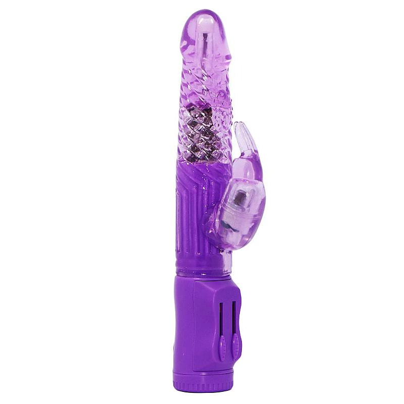 Vibrador Rabbit em Silicone com Multivelocidade de Vibração e Rotação - Sexy Import  Jack | 11 x 3 cm | Disponível em 2 Cores - 4