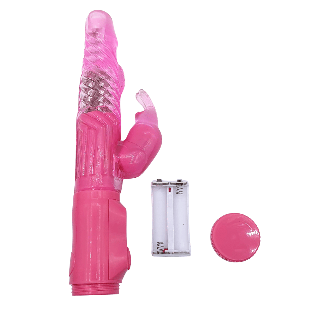 Vibrador Rabbit em Silicone com Multivelocidade de Vibração e Rotação - Sexy Import  Jack | 11 x 3 cm | Disponível em 2 Cores - 3