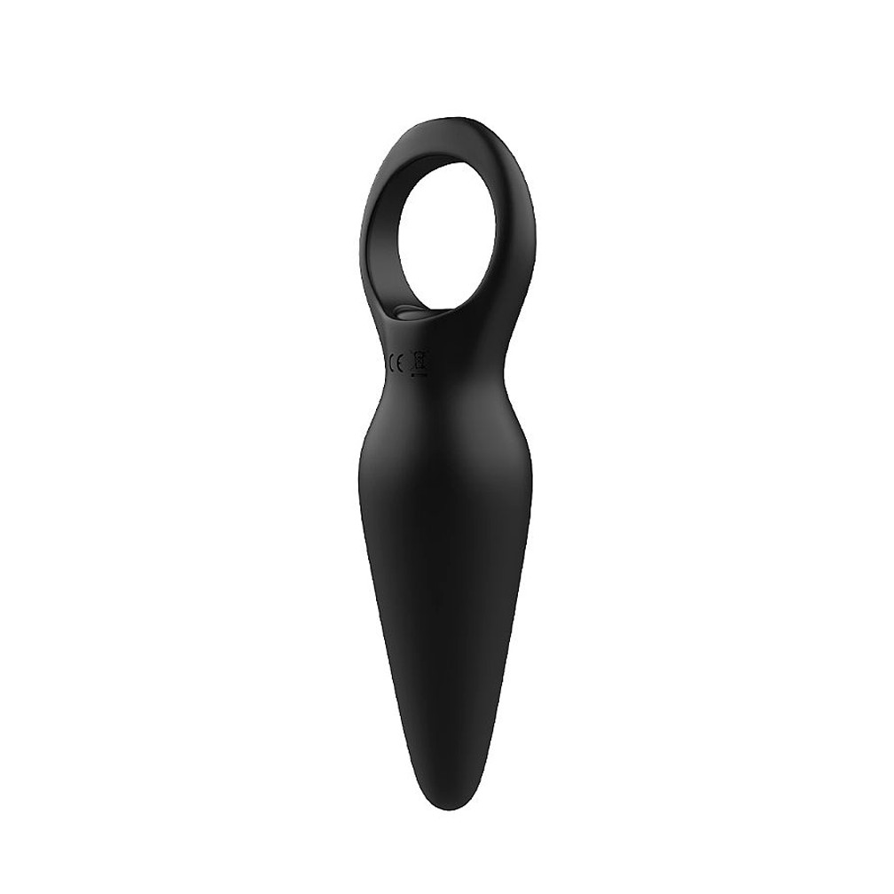 Plug Anal Recarregável em Silicone com 9 Modos de Vibração - S-Hande Dada | 9,5 x 2,5 cm - 3