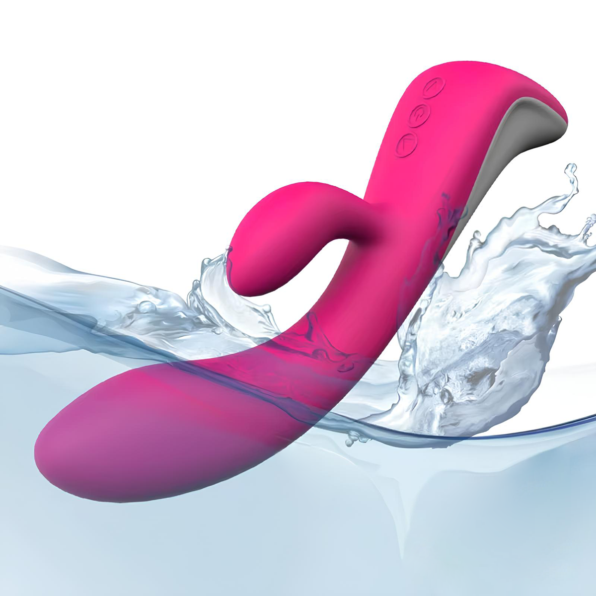 Vibrador Estimulador de Clítoris e Ponto G com 7 Modos de Vibração, 2 Velocidades de Movimento e Recarregável - S-Hande Demons | 10 x 3,5 cm | Disponível em 2 Cores - 6
