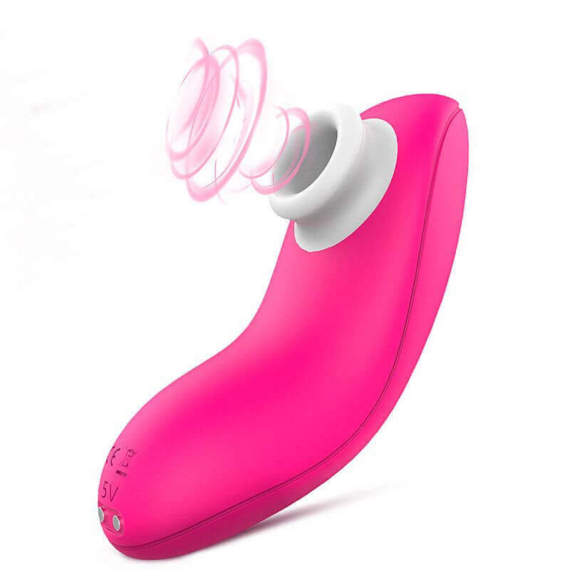 Vibrador Estimulador Clitoriano Recarregável com 10 Modos de Pulsação - S-Hande Pluse | 10 x 3,5 cm | Disponível em 3 Cores - 3