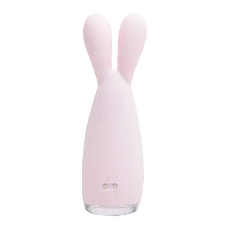 Vibrador Estimulador de Clítoris e Regiões Erógenas, Recarregável feito em Silicone com 9 Modos de Vibração e Certificação IPX7 à Prova D'Água - S-Hande Reba - 12,7 x 4 cm - 4