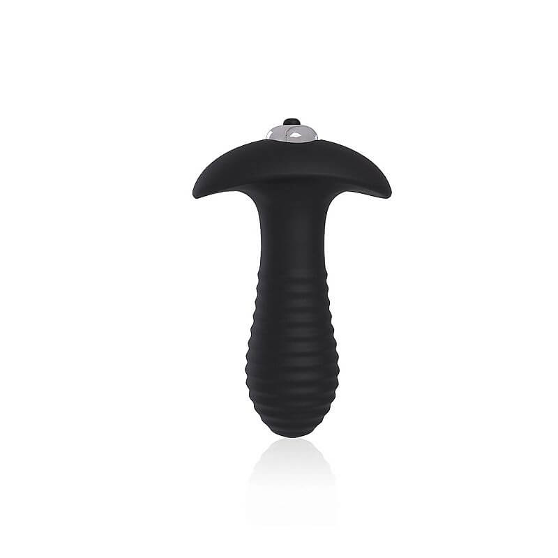S-Hande Spiral - Estimulador de Próstata em Silicone com Vibração Única - 11,5 x 3,2 cm - 2