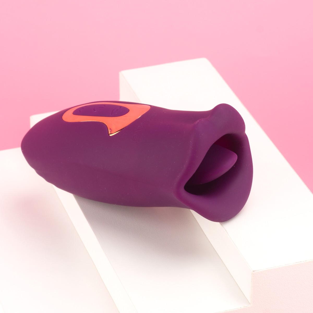Simulador de Sexo Oral com Formato de Boca, 10 Modos de Vibrações, Estímulos e Recarregável via USB - Exclusiva Afrodite - 2