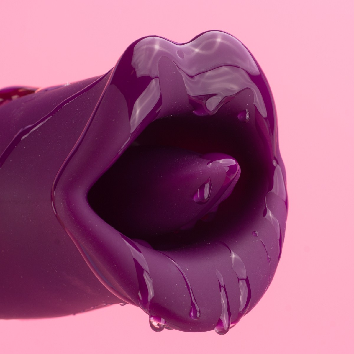 Simulador de Sexo Oral com Formato de Boca, 10 Modos de Vibrações, Estímulos e Recarregável via USB - Exclusiva Afrodite - 4