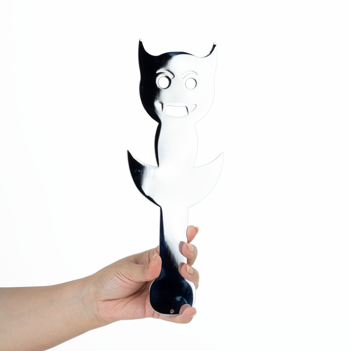 Chibata em Aço com Forma de Morcego - Spanking Paddle | 30,5 cm - 3
