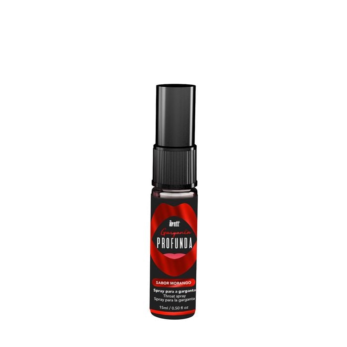 Spray Facilitar de Sexo Oral - Intt Garganta Profunda | 15 ml | Disponível em 2 Sabores - 3