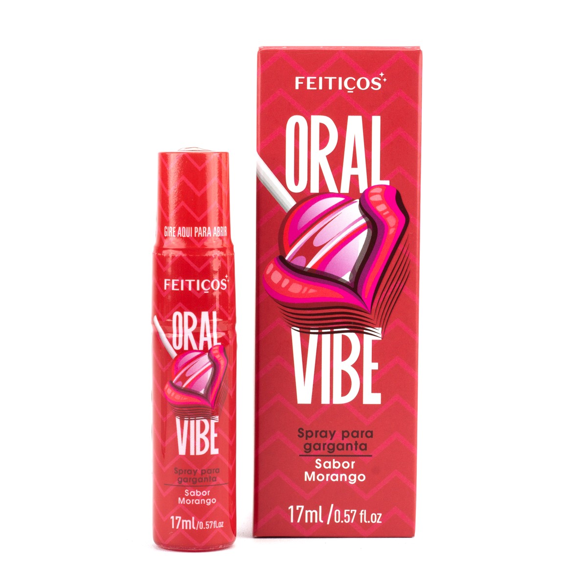 Spray para Garganta com Sensação de Vibração - Feitiços Aromáticos Oral Vibe | 17 ml | Disponível em 3 Sabores - 4